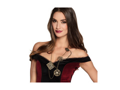 Metalowy naszyjnik Steampunk Deluxe