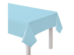 Obrus papierowy błękitny - 137 x 274 cm - 1 szt.