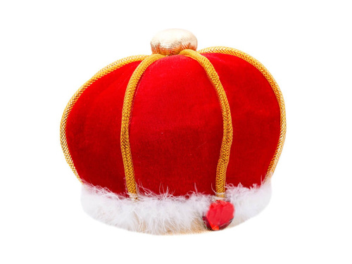 Czapka korona króla LUX - 1 szt.