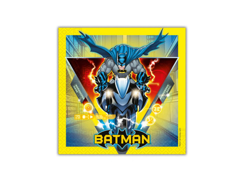 Serwetki urodzinowe Batman - 33 cm - 20 szt.