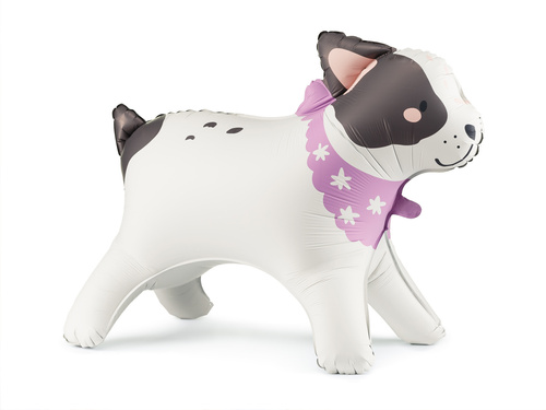 Balon foliowy stojący Buldog - 75x57 cm - 1 szt.