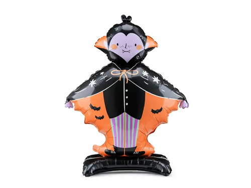 Balon foliowy stojący Wampir Dracula - 81 cm - 1 szt.