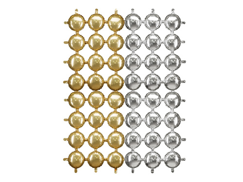 Balon foliowy kurtyna dwustronna - 78 x 107 cm - 1 szt.