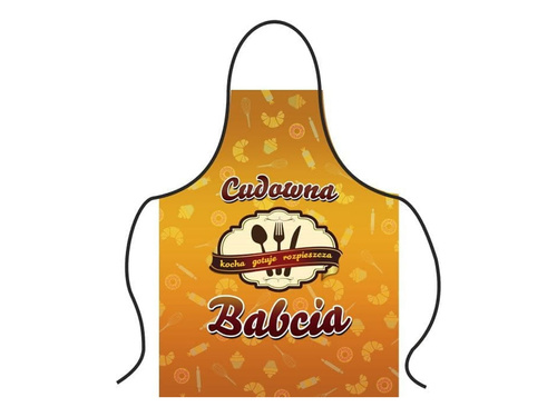 Fartuch kuchenny Premium Cudowna Babcia