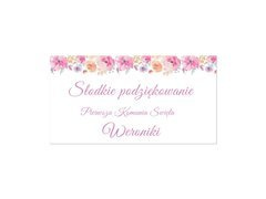 Naklejki personalizowane na pudełka na ciasto - 30 szt.
