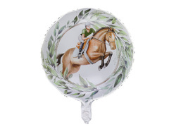 Balon foliowy Konik Jazda konna - 45 cm - 1 szt.