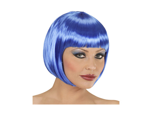 Niebieska peruka Chanel