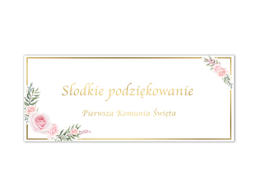 Naklejki na pudełka na ciasto - 8 szt.