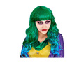 Peruka złego klauna zielona