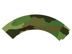 Papilotki na babeczki Moro - 6 szt.