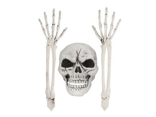 Zestaw dekoracji Zakopany Szkielet na Halloween