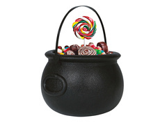 Kocioł wiedźmy na Halloween - 1 szt.