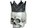 Czaszka z koroną na Halloween - 1 szt.