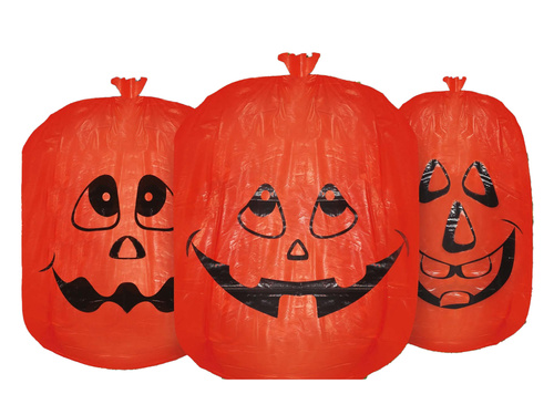 Worki Dynie na Halloween - 3 szt.
