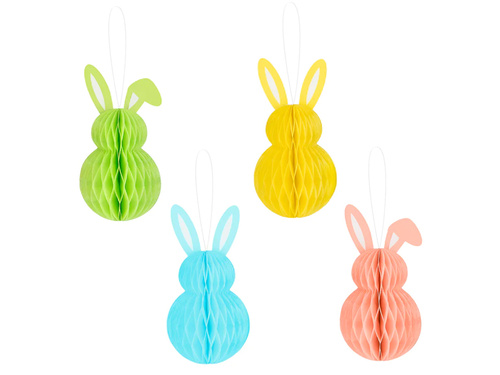 Zawieszki Zajączki - 4 szt.