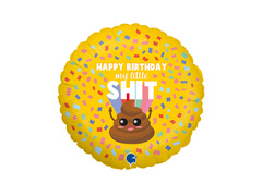 Balon foliowy Happy Birthday - 1 szt.