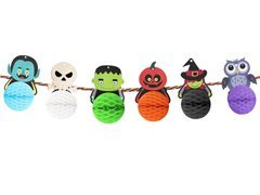 Girlanda na Halloween rozetki - 300 cm - 1 szt.