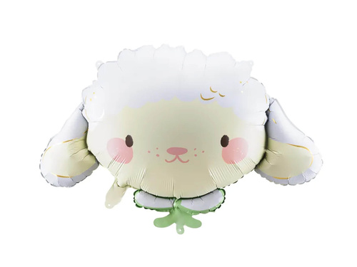 Balon foliowy Owieczka - 67 x 40 cm - 1 szt.