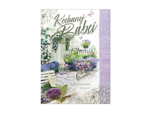 Kartka z kopertą na Dzień Babci - 1 szt.