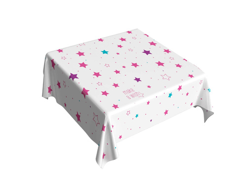 Obrus foliowy Make a wish - 120 x 100 cm - 1 szt.