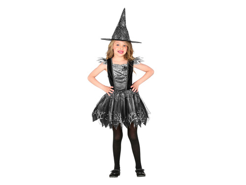 Kostium Srebrna Czarownica dla dziewczynki