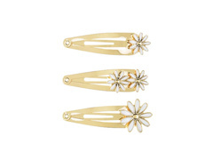 Spinki do włosów Stokrotki - 3 szt.