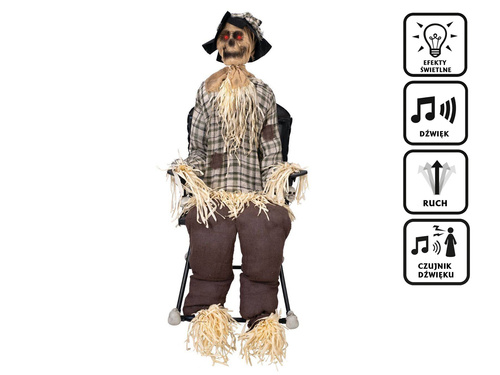 Dekoracja Strach na Wróble - 120 cm - 1 szt.
