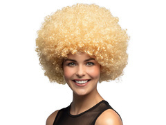 Peruka afro blond - 1 szt.