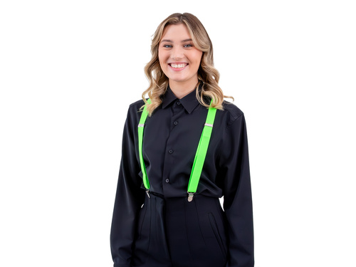 Szelki - zielone neon - 1 szt.