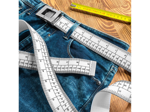 Dietetyczny pasek biały