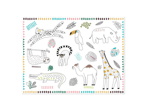 Kolorowanka Zoo - 6 szt.