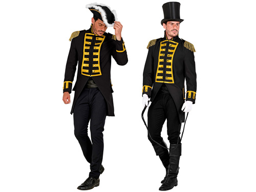 Kostium czarny frak paradny