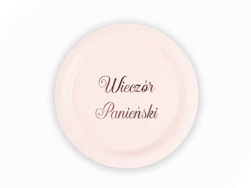 Zestaw kubeczki + serwetki + talerzyki papierowe na Wieczór panieński - 22 szt.