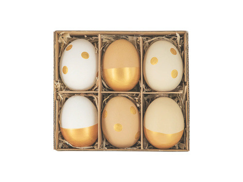 Dekoracja wisząca pisanki - 6 szt.