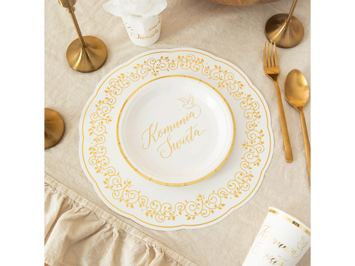 Podkładki pod talerze listki - 30 cm - 10 szt.