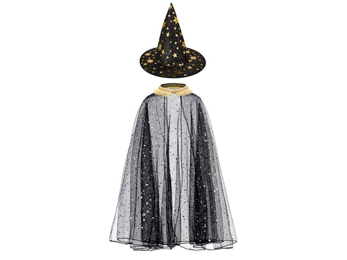 Zestaw Wiedźmy - złoto-czarny - 1 op.