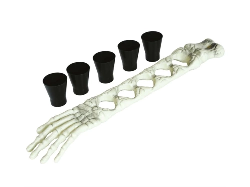 Ramię kościotrupa z kieliszkami - 1 op.