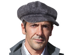 Beret angielski szary - 1 szt.