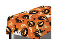 Obrus foliowy Dynia na Halloween - 137 x 274 cm - 1 szt.