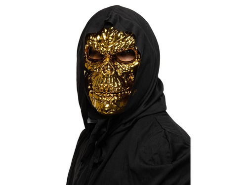 Maska Złota Czaszka - 1 szt.