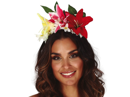 Opaska z orchideą - 1 szt.