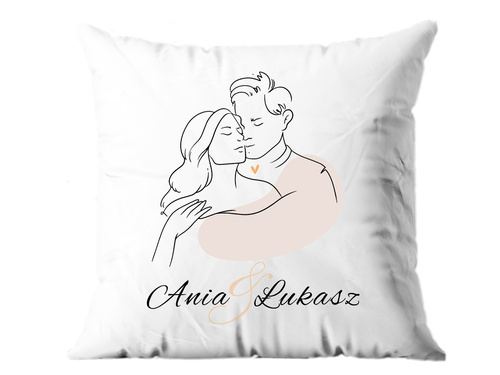 Poszewka personalizowana z imionami - 1 szt.