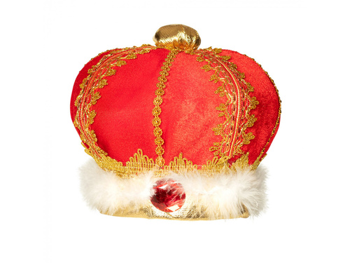 Czapka korona króla - 1 szt.