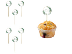 Pikery na I Komunię Świętą - 7 cm - 6 szt.