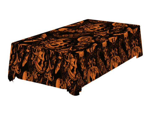 Obrus Nawiedzona dynia - 137 x 274 cm - 1 szt.