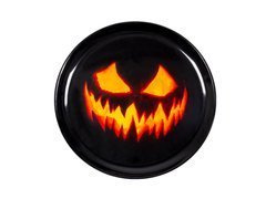 Duża tacka na Halloween Straszna Dynia - 34,5 cm - 1 szt.