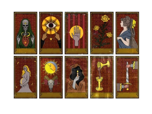 Karty Voodoo - 10 szt.