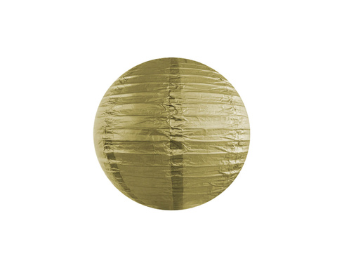 Lampion Kula złoty - 35 cm - 1 szt.