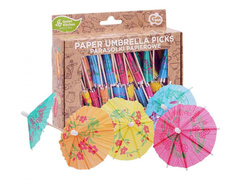 Parasolki papierowe do drinków - 10 cm - 100 szt.