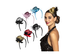 Opaska na głowę brokatowa